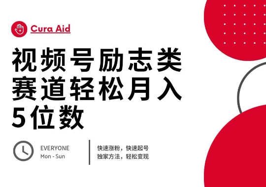 视频号励志类赛道快速涨粉500+，快速起号，轻松变现月入过W-复盘人