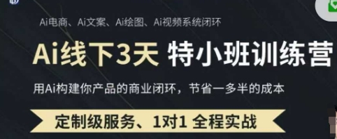AI实操培训第20-21期线下，0基础保姆级教程，3月最新整理，企业获客、降本增效、打造超级个体-复盘人